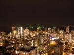 イングリッシュ湾と街中の夜景
